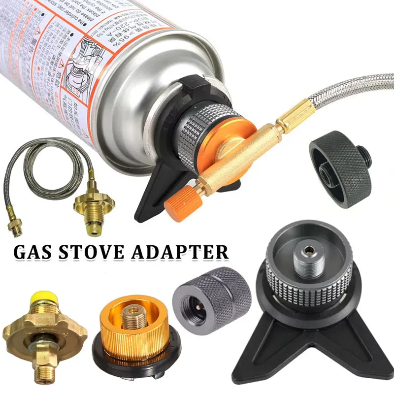 Home Cooking Gas - ブタンキャニスターアダプター屋外キャンプガスストーブコンバータープロパン詰め替えガスカートリッジタンクブタンアダプターガスストーブアクセサリー