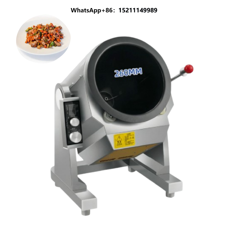 Home Cooking Fried Rice - 家庭用ノンスティックガス式自動麺調理炒め機ロボット販売中