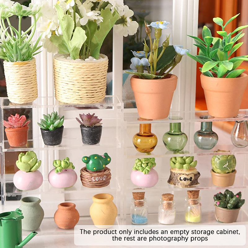 1Pc 1:12 ドールハウスミニチュア多層ラック食器棚収納 - Home Cooking Kitchen のレビューと価格