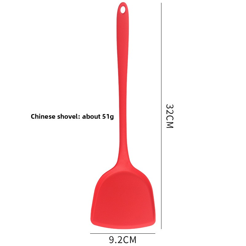 シリコン製中華鍋用スパチュラ、レードル、スキマー、ノンスティ - Home Cooking Chinese のレビューと価格