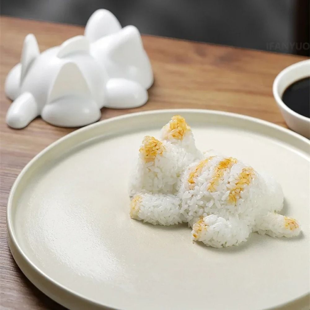 新しい猫型おにぎり型 DIY 再利用可能なおにぎり型 食品グ - Home Cooking For Cats のレビューと価格