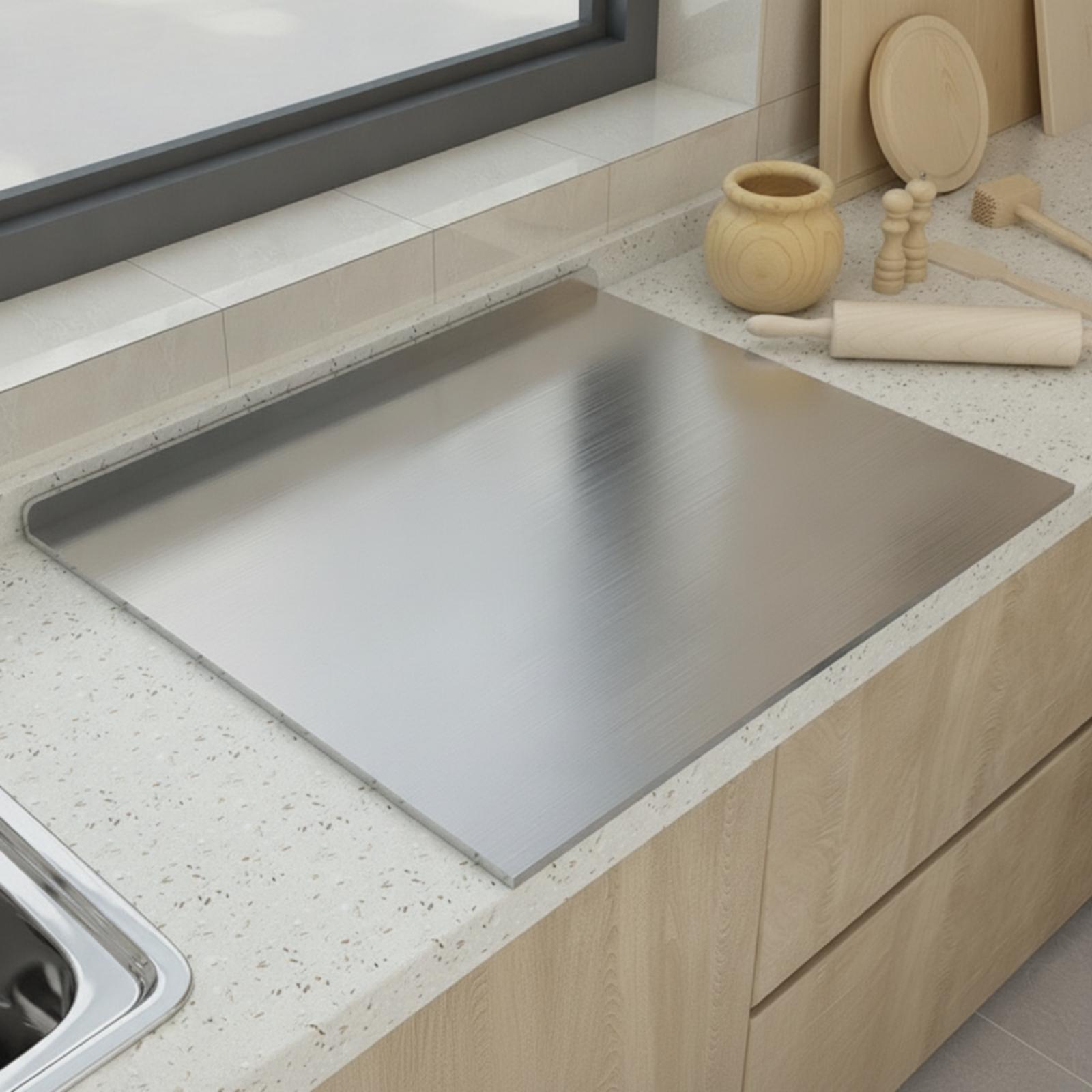 キッチンカウンター、家庭料理人向けステンレス製ボード - Home Cooking Kitchen のレビューと価格