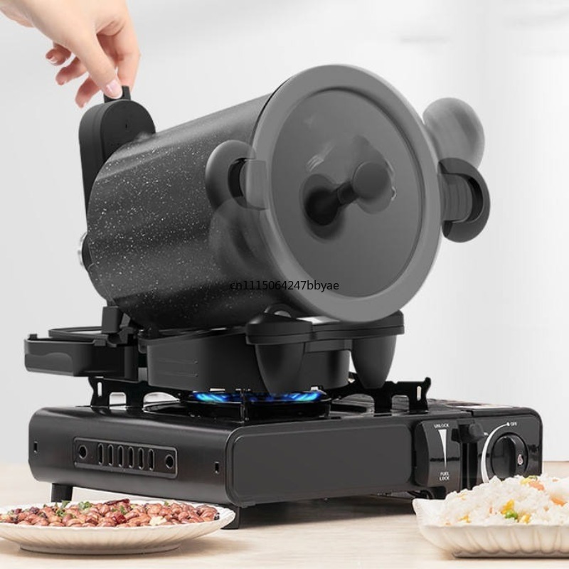 多機能360用 °   回転式調理機、家庭用・屋外用炒め麺バ - Home Cooking Fried Rice のレビューと価格