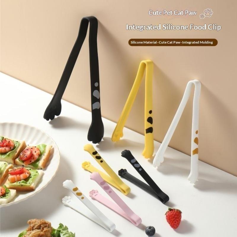 1Pc クリエイティブかわいい猫の爪フードトング多機能キッチ - Home Cooking For Cats のレビューと価格