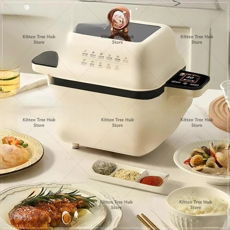 自動調理ロボット全自動回転炒め物スマートホームレイジーポット - Home Cooking Fried Rice のレビューと価格