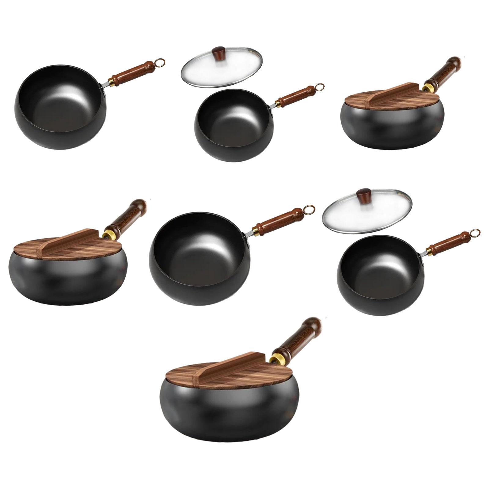 テフロン加工中華鍋沸騰電磁調理器ガス木製ハンドル中華調理中華 - Home Cooking Chinese のレビューと価格
