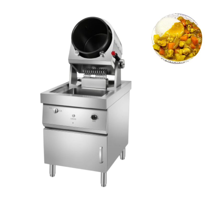 家庭用ノンスティックガス式自動麺調理炒め機ロボット販売中 - Home Cooking Fried Rice のレビューと価格